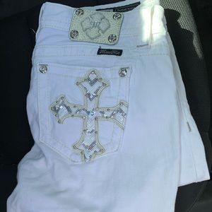 OffWhite miss me skinnies